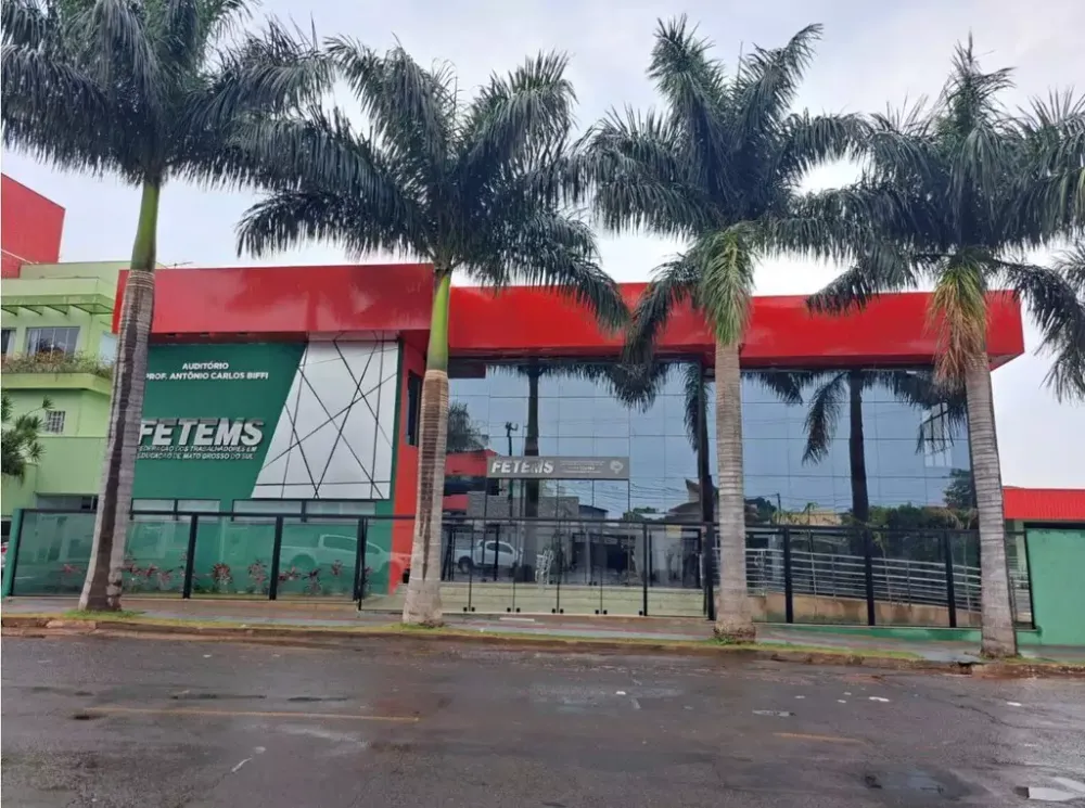 Sede da FETEMS (Federação dos Trabalhadores em Educação de Mato Grosso do Sul)