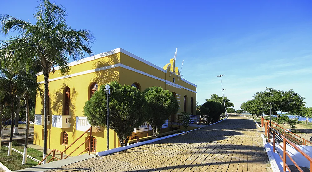 Prédio da Prefeitura de Porto Murtinho.